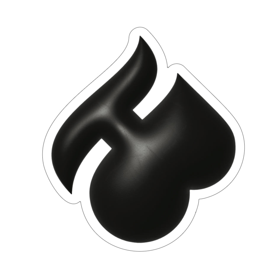x. HB Logo Stickers (small)