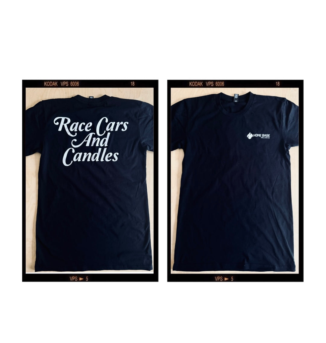 z. HB Race Cars & Candles T-Shirts